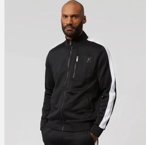 Pscho Bunny Big & Tall Mens Moro Knit Track Jacket
